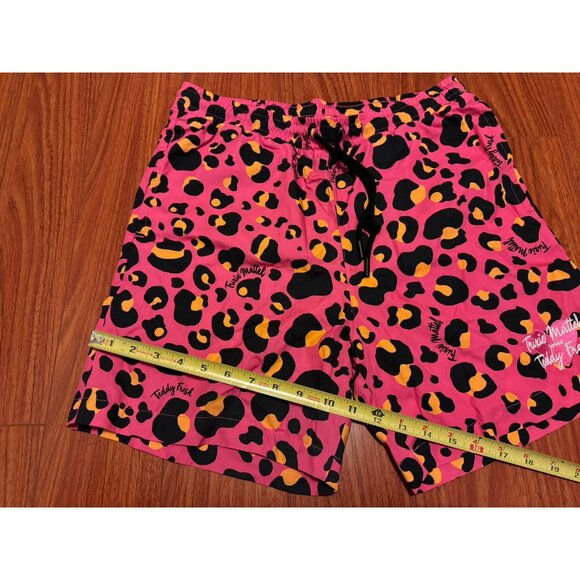 TF X TRIXIE LEOPARD SHORTS Pink Size Small - Picture 6 of 7